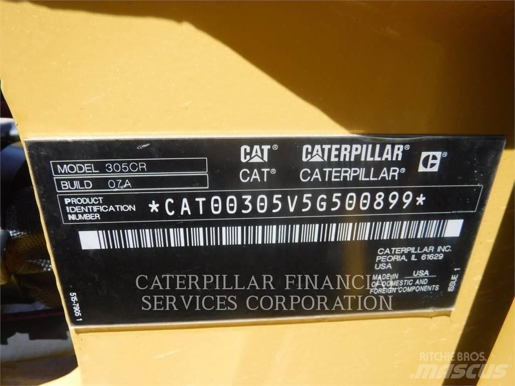 CAT 305-07CR Kāpurķēžu ekskavatori