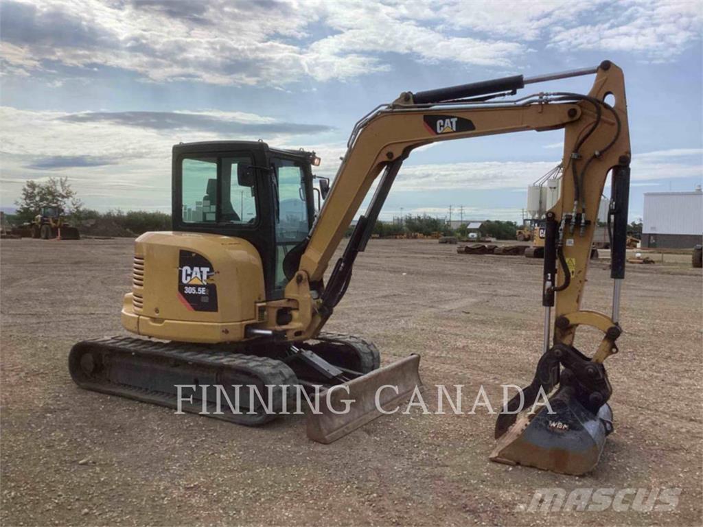 CAT 305.5E2 Kāpurķēžu ekskavatori