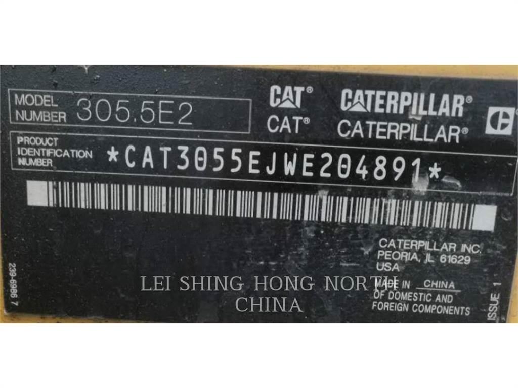 CAT 305.5E2 Kāpurķēžu ekskavatori