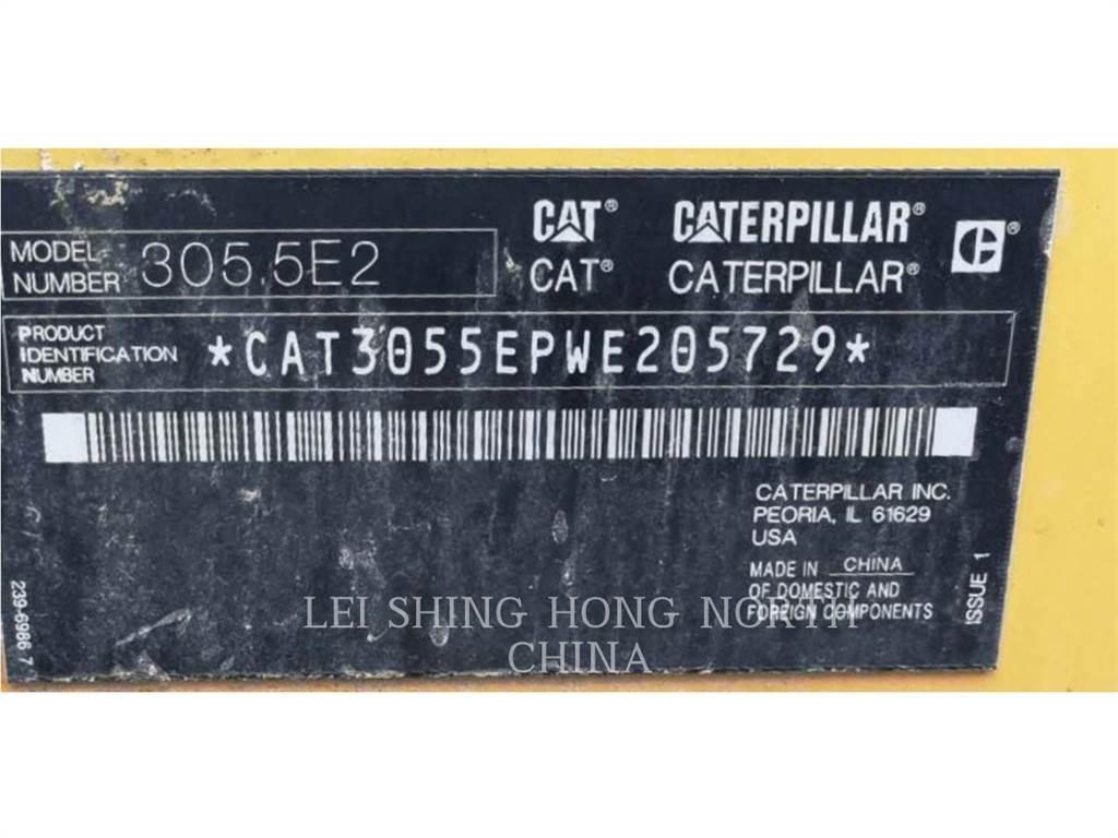 CAT 305.5E2 Kāpurķēžu ekskavatori