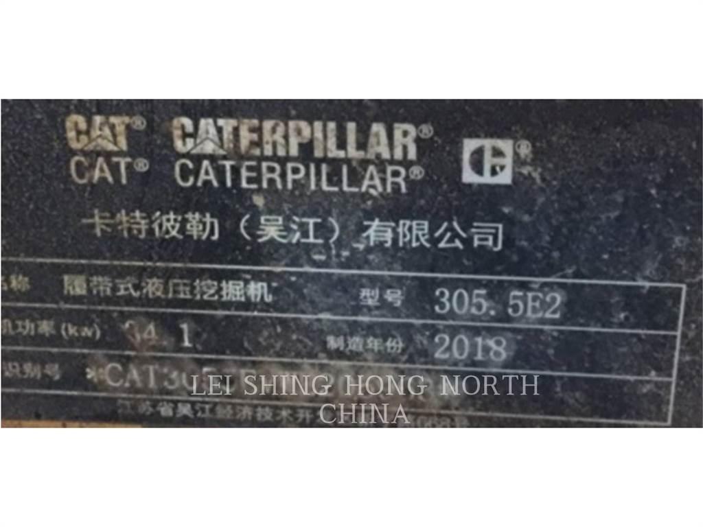 CAT 305.5E2 Kāpurķēžu ekskavatori
