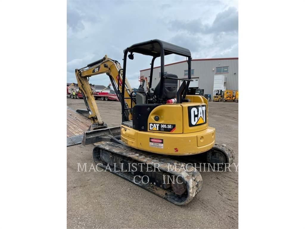 CAT 305.5E2CR Kāpurķēžu ekskavatori