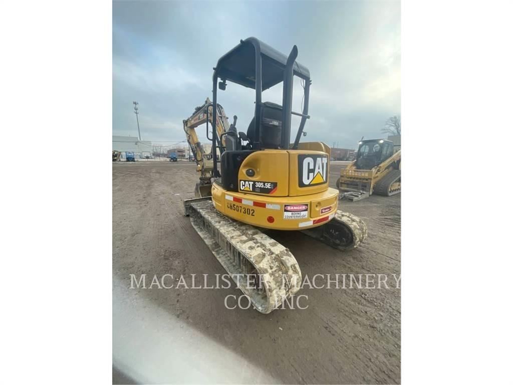 CAT 305.5E2CR Kāpurķēžu ekskavatori