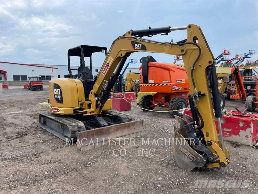 CAT 305.5E2CR Kāpurķēžu ekskavatori
