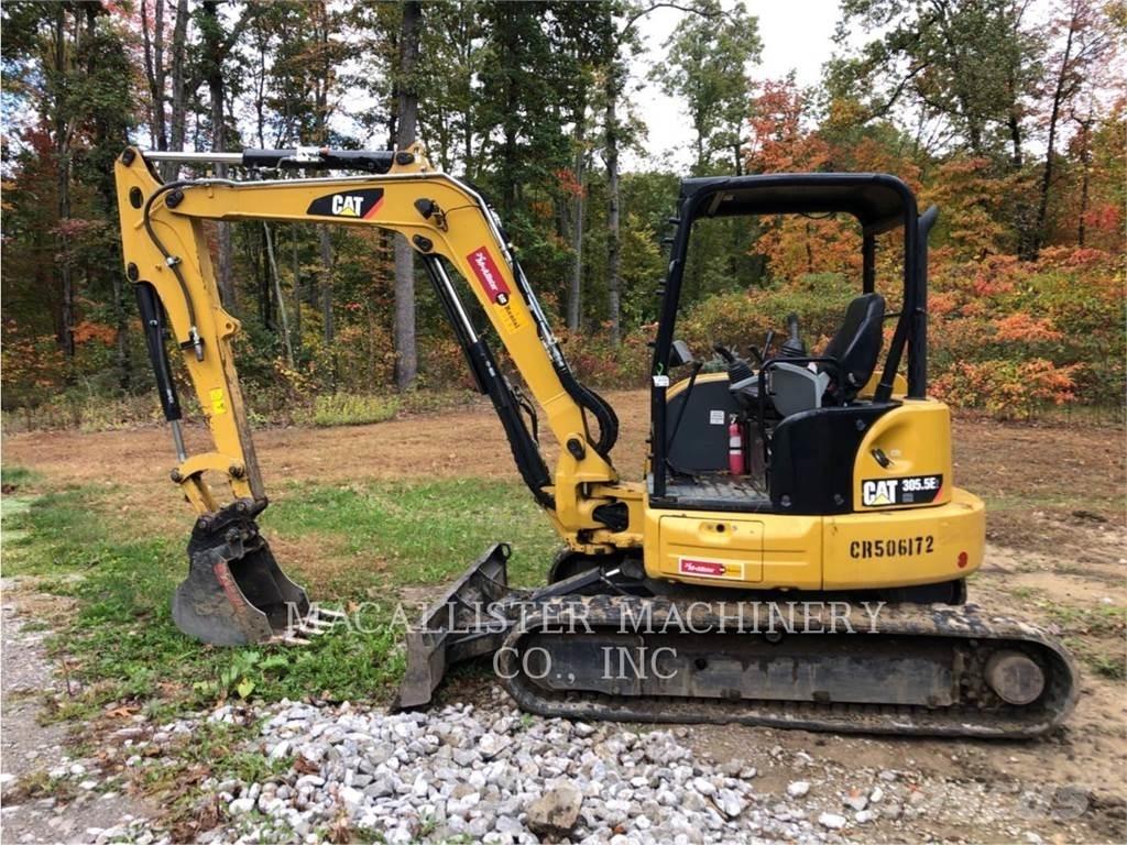 CAT 305.5E2CR Kāpurķēžu ekskavatori