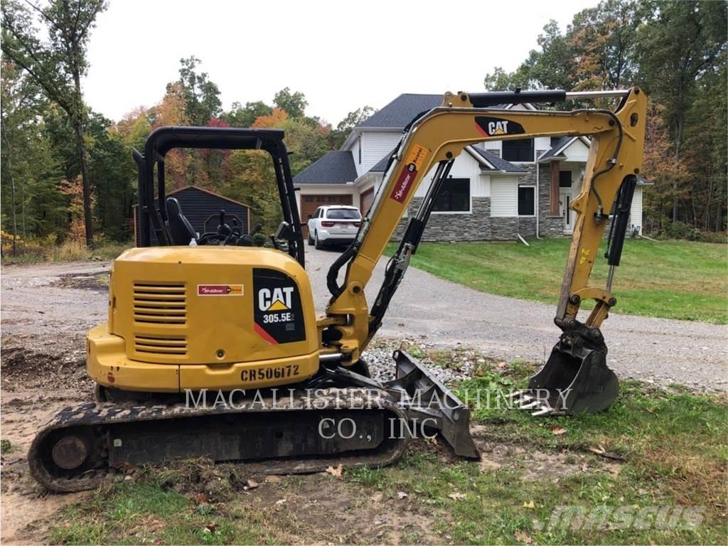 CAT 305.5E2CR Kāpurķēžu ekskavatori