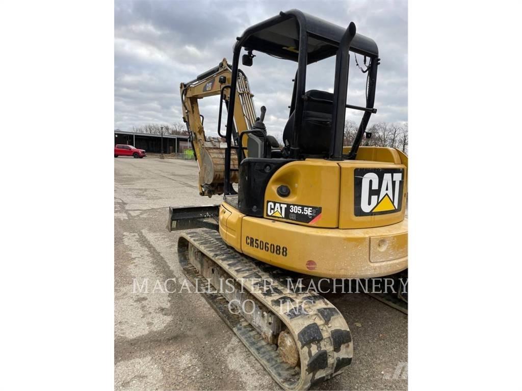 CAT 305.5E2CR Kāpurķēžu ekskavatori
