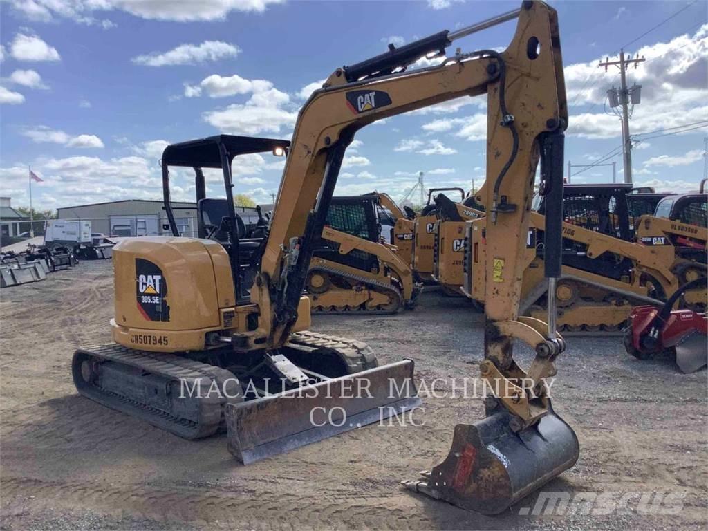 CAT 305.5E2CR Kāpurķēžu ekskavatori