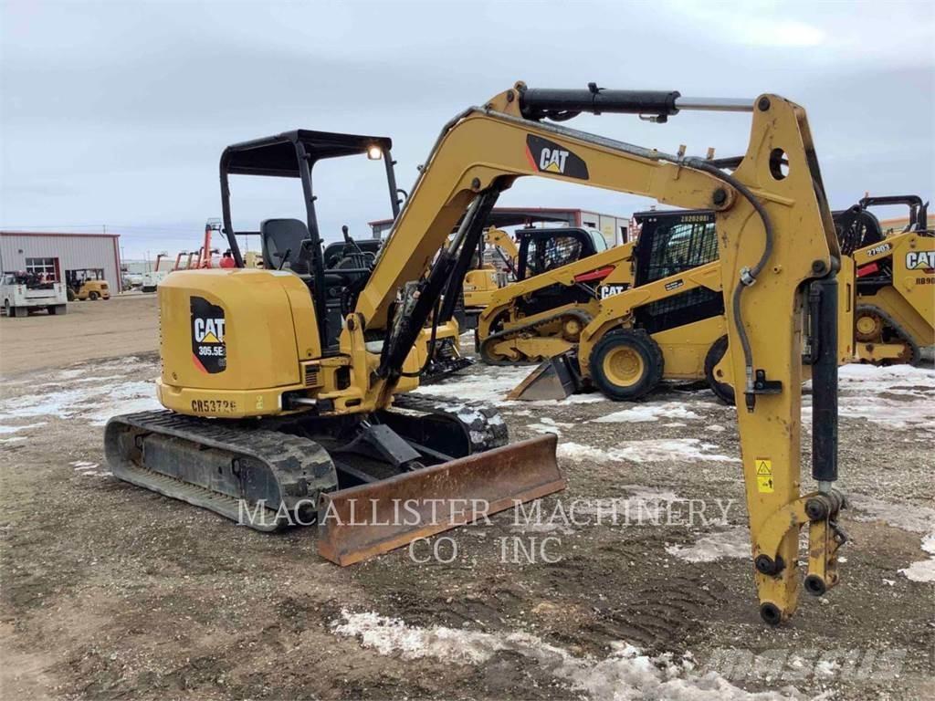 CAT 305.5E2CR Kāpurķēžu ekskavatori