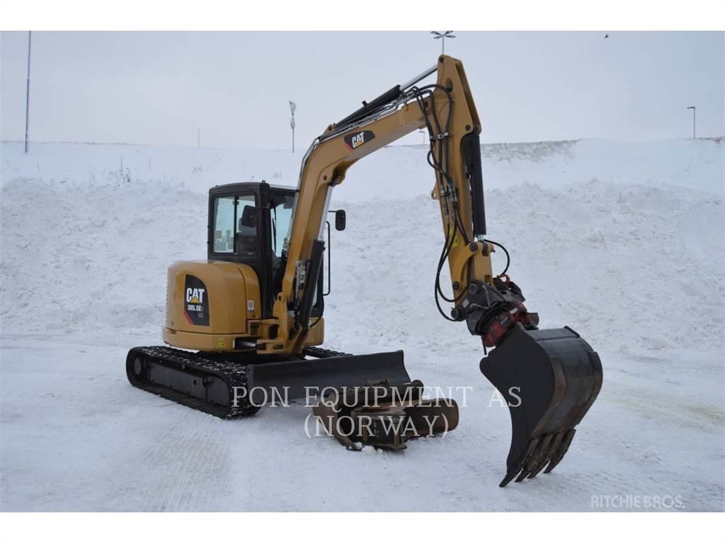 CAT 305.5E2CR Kāpurķēžu ekskavatori