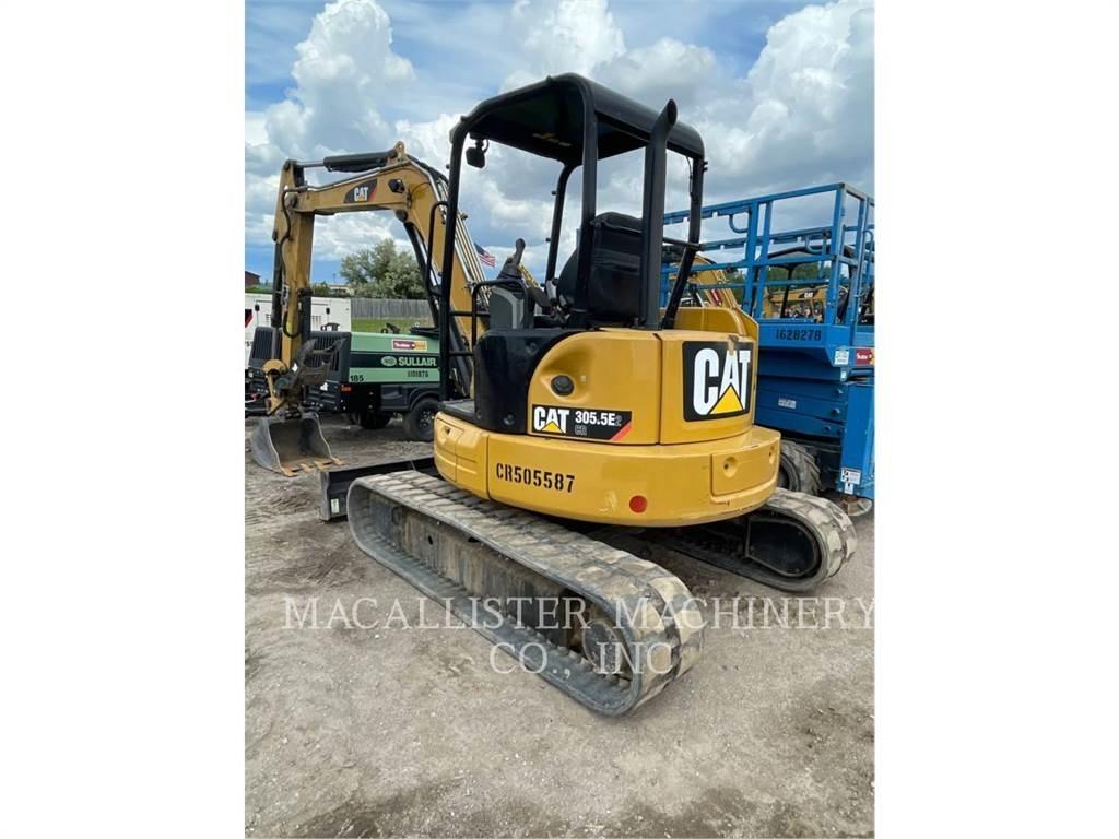 CAT 305.5E2CR Kāpurķēžu ekskavatori