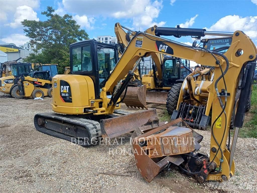 CAT 305.5E2CR Kāpurķēžu ekskavatori