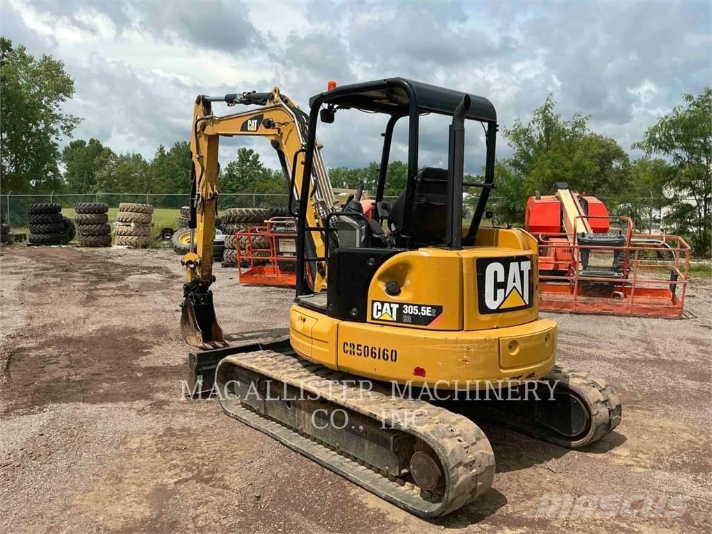 CAT 305.5E2CR Kāpurķēžu ekskavatori