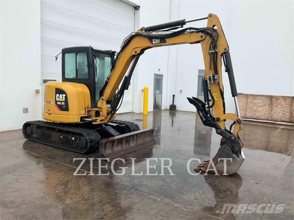 CAT 305.5E2CR Kāpurķēžu ekskavatori