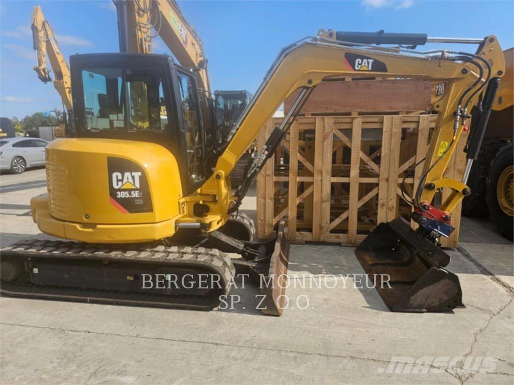 CAT 305.5E2CR Kāpurķēžu ekskavatori