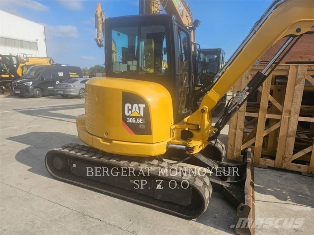 CAT 305.5E2CR Kāpurķēžu ekskavatori