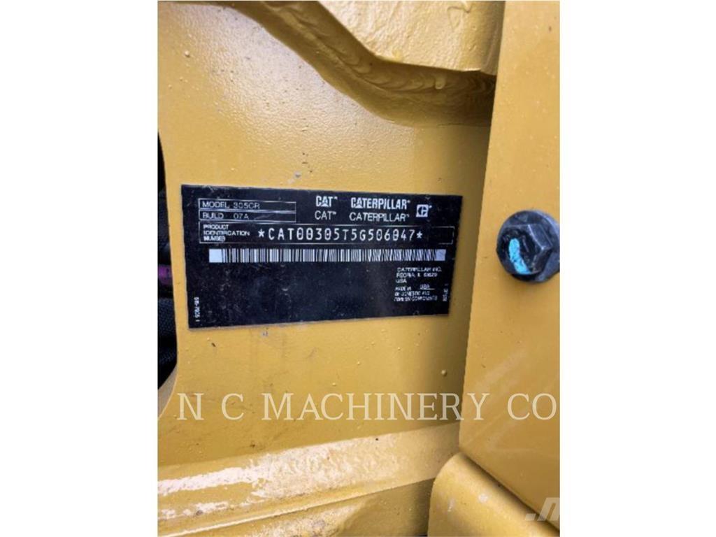 CAT 305 CRCB Kāpurķēžu ekskavatori