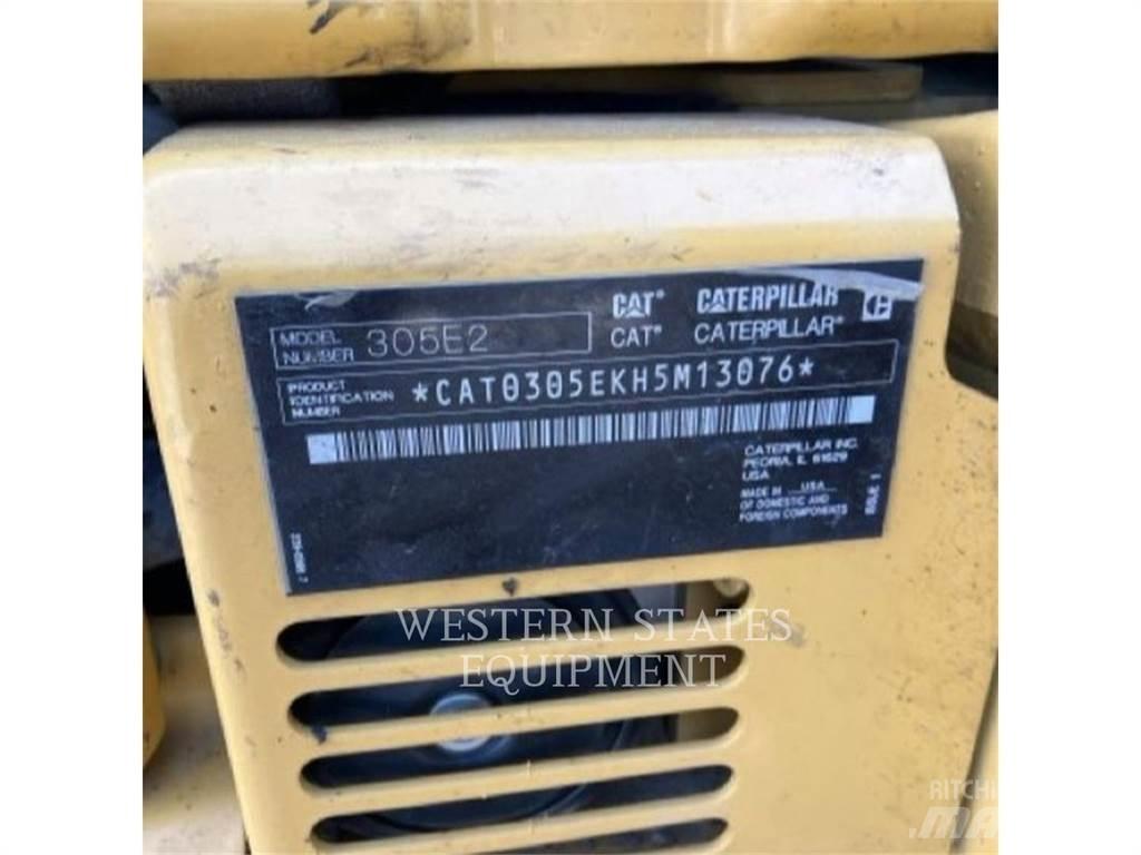 CAT 305E2 Kāpurķēžu ekskavatori