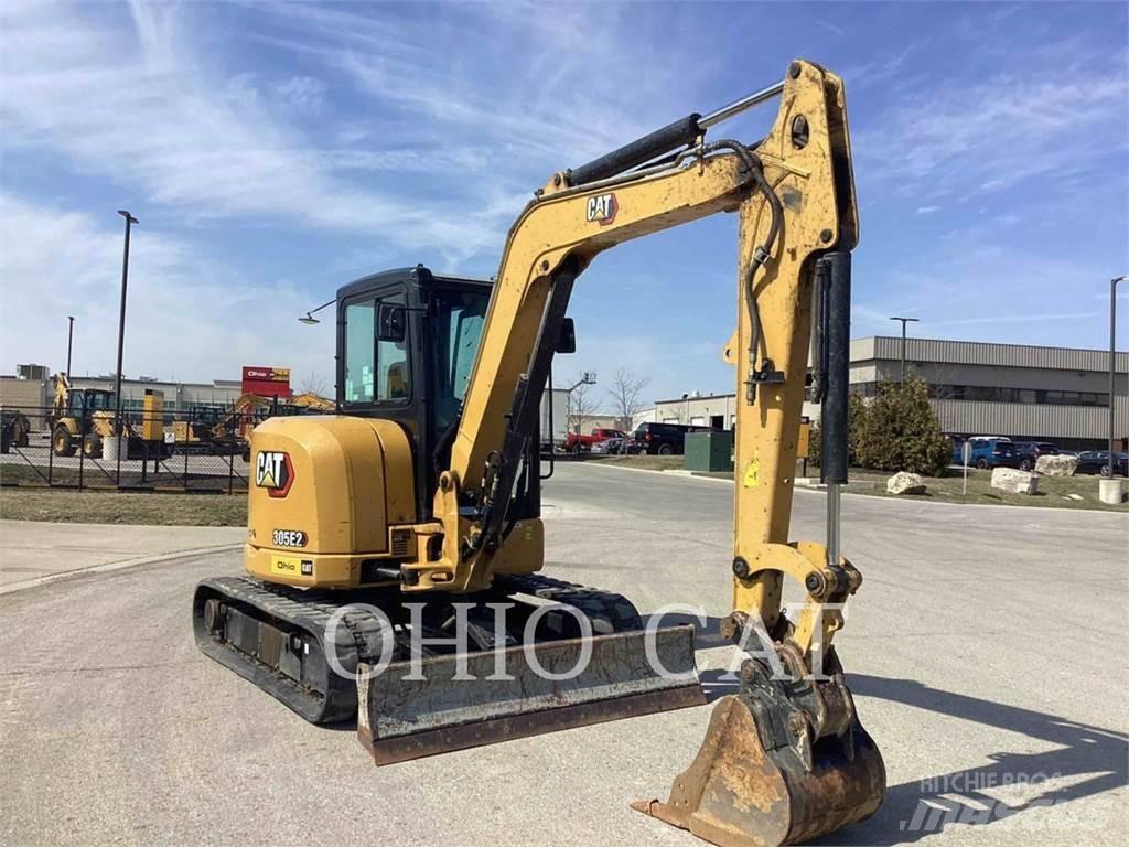 CAT 305E2 Kāpurķēžu ekskavatori