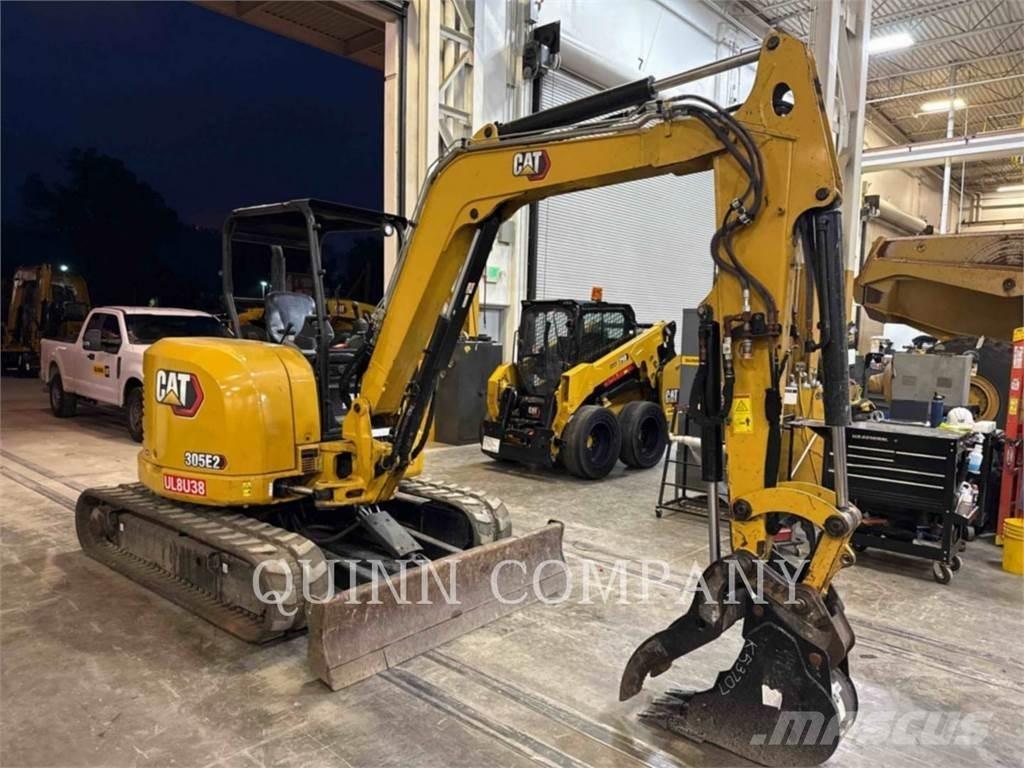 CAT 305E2 Kāpurķēžu ekskavatori