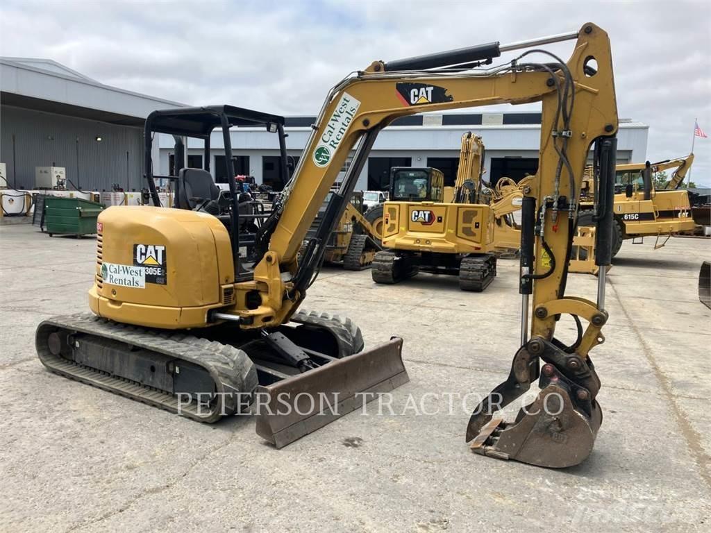 CAT 305E2 Kāpurķēžu ekskavatori