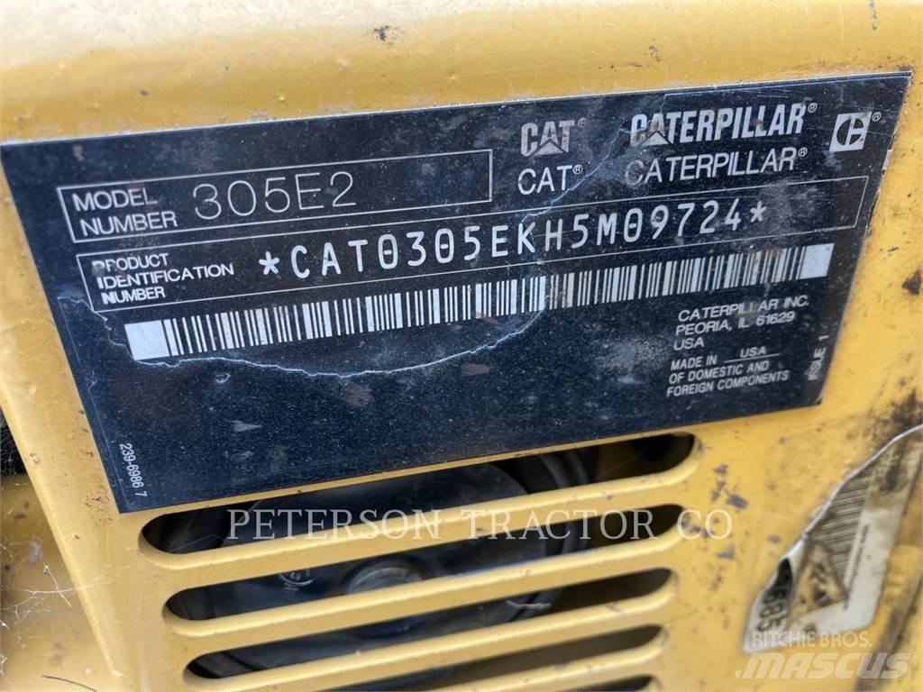 CAT 305E2 Kāpurķēžu ekskavatori