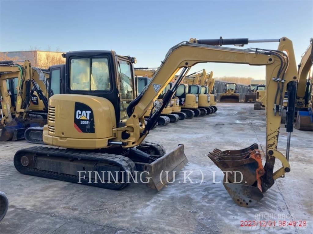 CAT 305E2 CR Kāpurķēžu ekskavatori