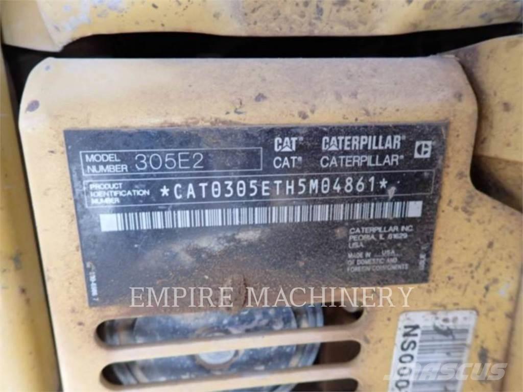 CAT 305E2 CR Kāpurķēžu ekskavatori