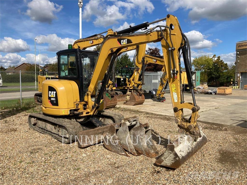 CAT 305E2 CR Kāpurķēžu ekskavatori