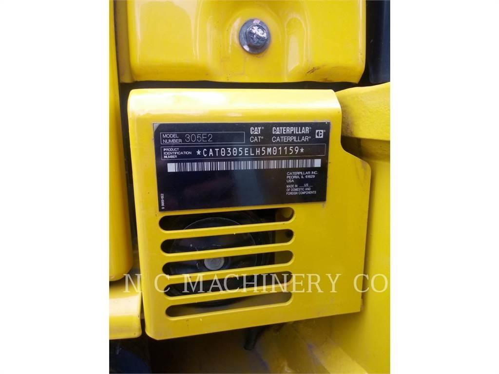 CAT 305E2 CRCB Kāpurķēžu ekskavatori