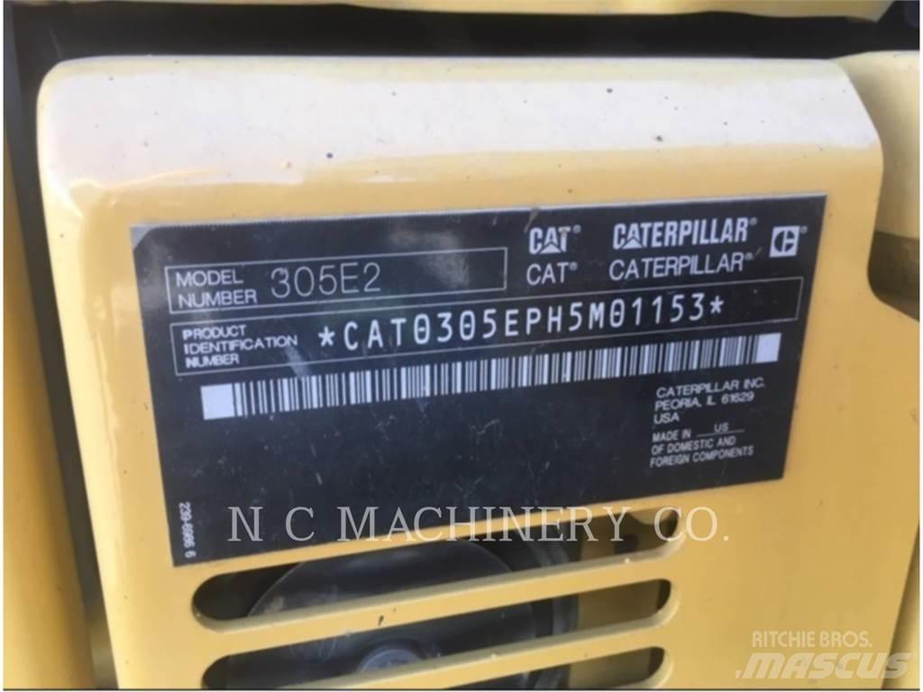 CAT 305E2 CRCB Kāpurķēžu ekskavatori