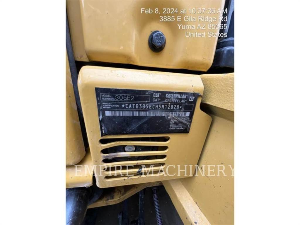 CAT 305E2 OR Kāpurķēžu ekskavatori
