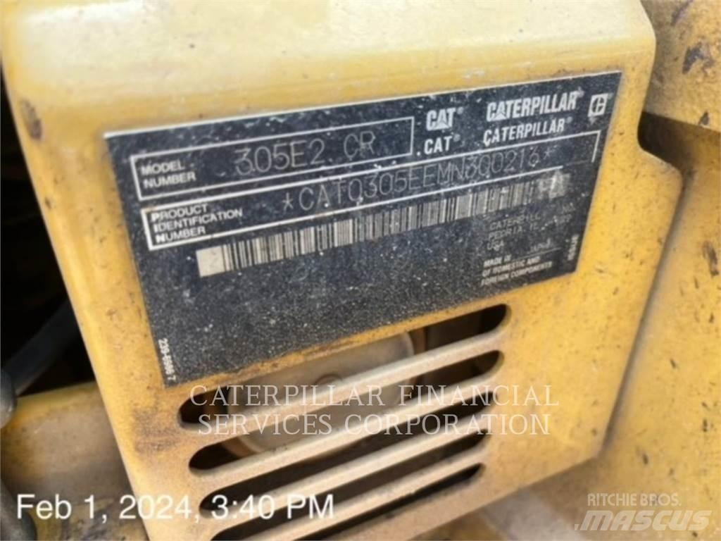 CAT 305E2CR Kāpurķēžu ekskavatori