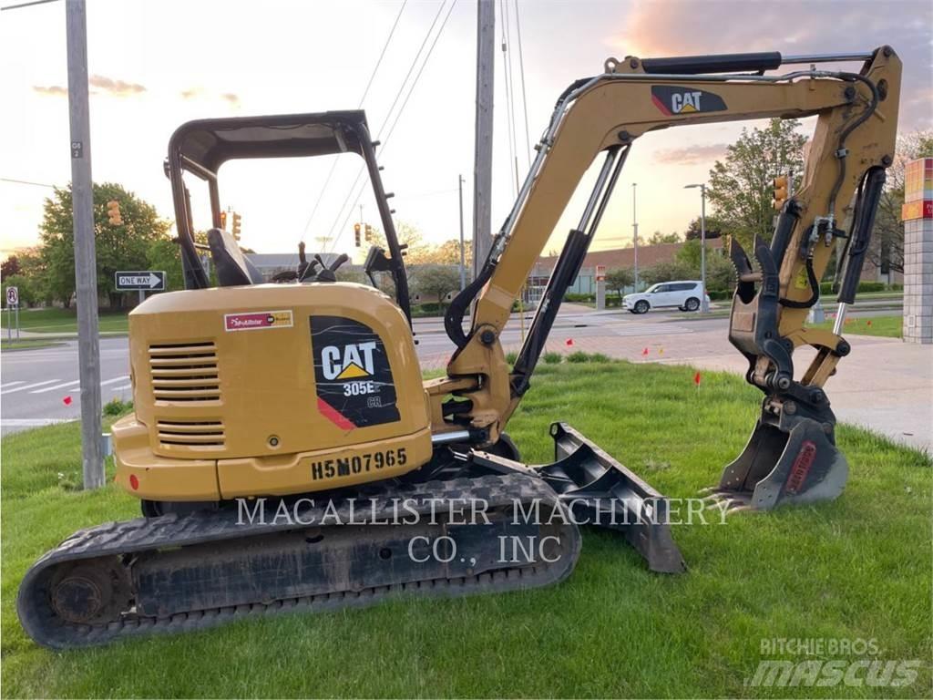 CAT 305E2CR Kāpurķēžu ekskavatori
