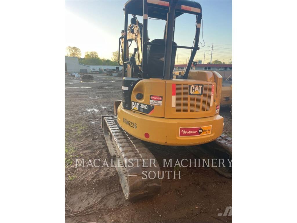 CAT 305E2CR Kāpurķēžu ekskavatori