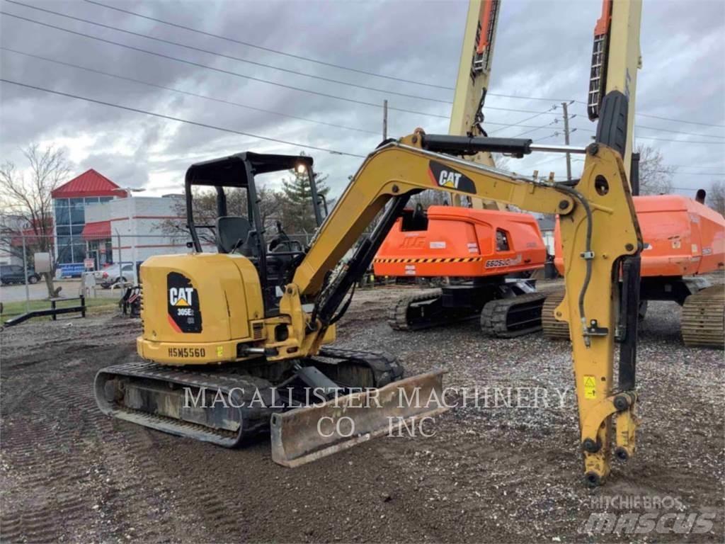 CAT 305E2CR Kāpurķēžu ekskavatori