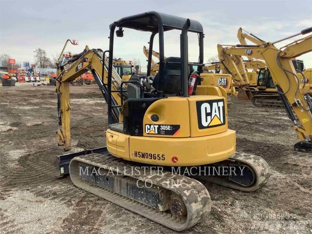 CAT 305E2CR Kāpurķēžu ekskavatori