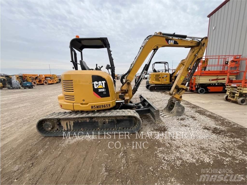 CAT 305E2CR Kāpurķēžu ekskavatori