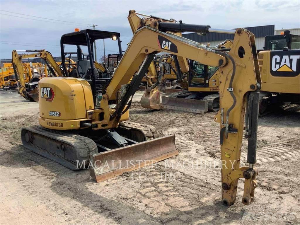 CAT 305E2CR Kāpurķēžu ekskavatori
