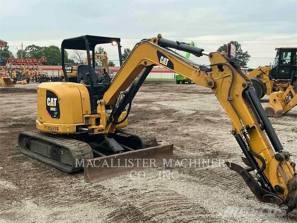 CAT 305E2CR Kāpurķēžu ekskavatori