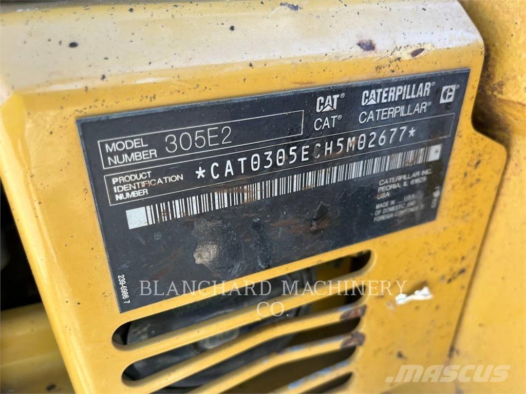 CAT 305E2CR Kāpurķēžu ekskavatori