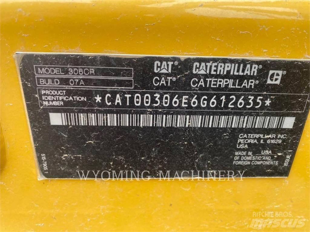 CAT 306 Kāpurķēžu ekskavatori