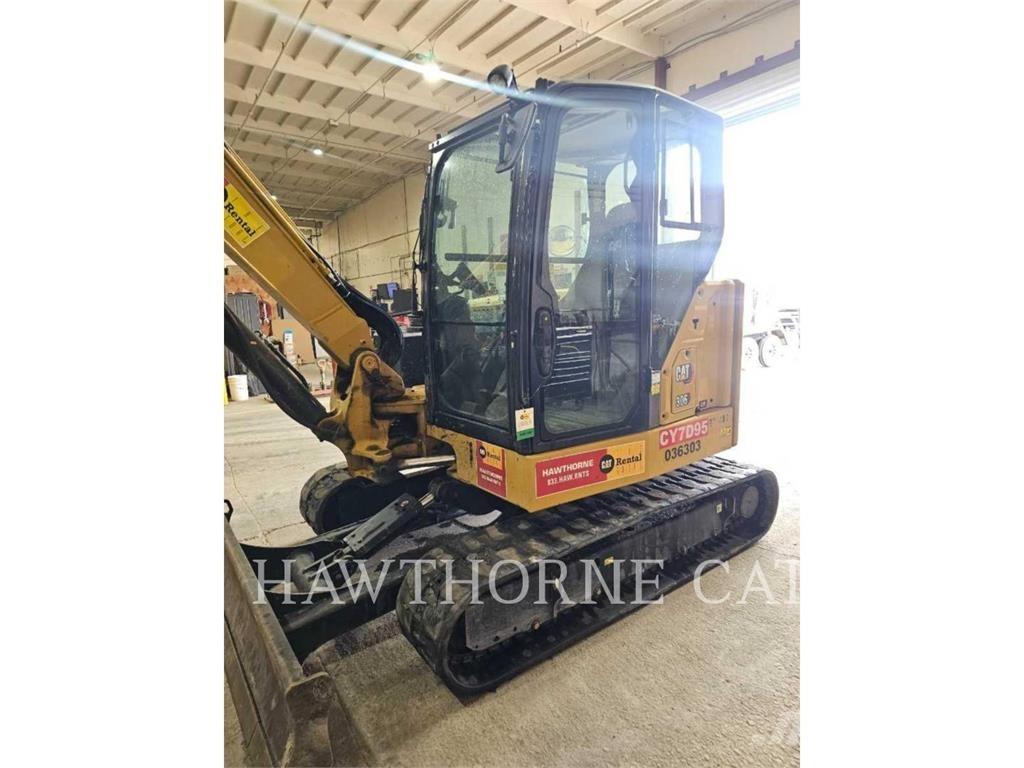 CAT 306 Kāpurķēžu ekskavatori