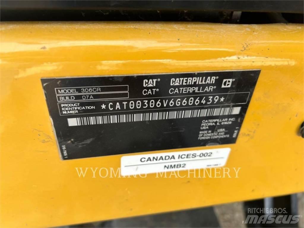 CAT 306 Kāpurķēžu ekskavatori