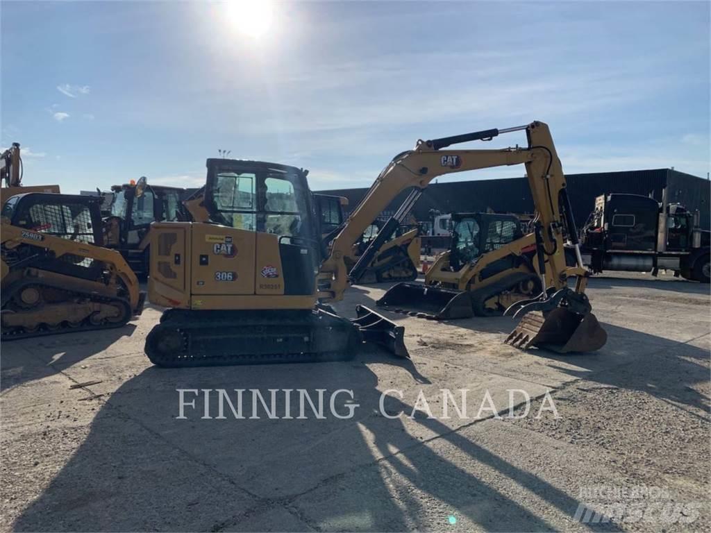 CAT 306-07 Kāpurķēžu ekskavatori