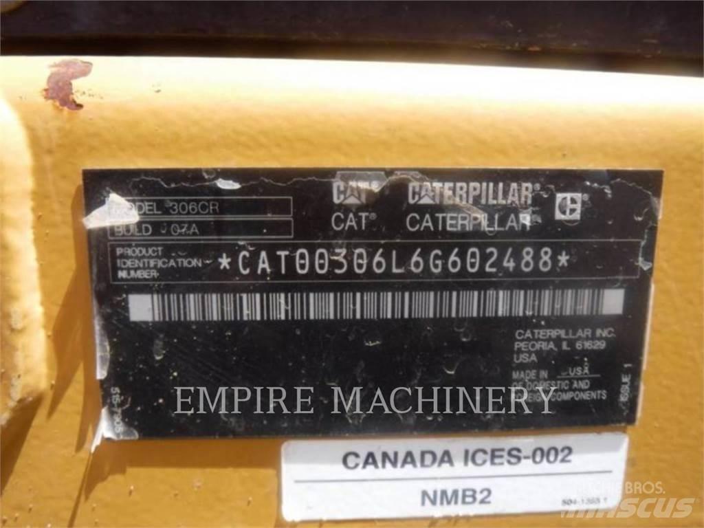 CAT 306-07 OR Kāpurķēžu ekskavatori