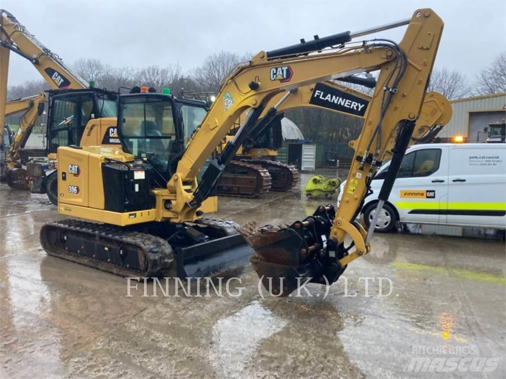 CAT 306 07A Kāpurķēžu ekskavatori