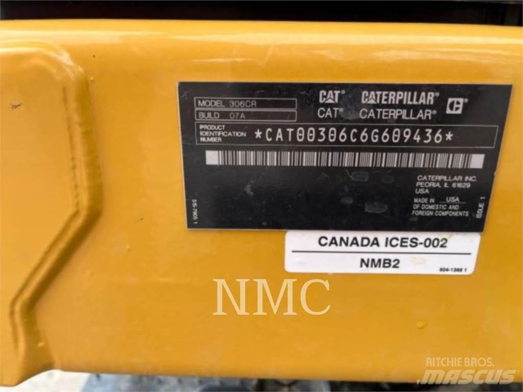 CAT 306-07CR Kāpurķēžu ekskavatori