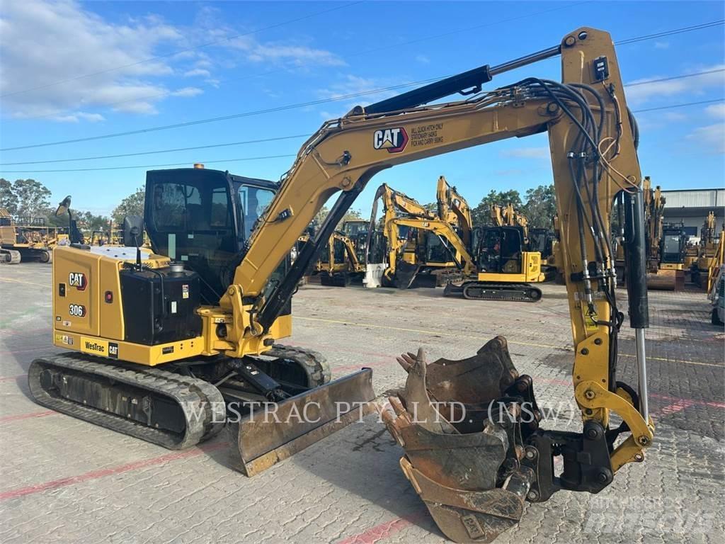 CAT 306-07CR Kāpurķēžu ekskavatori