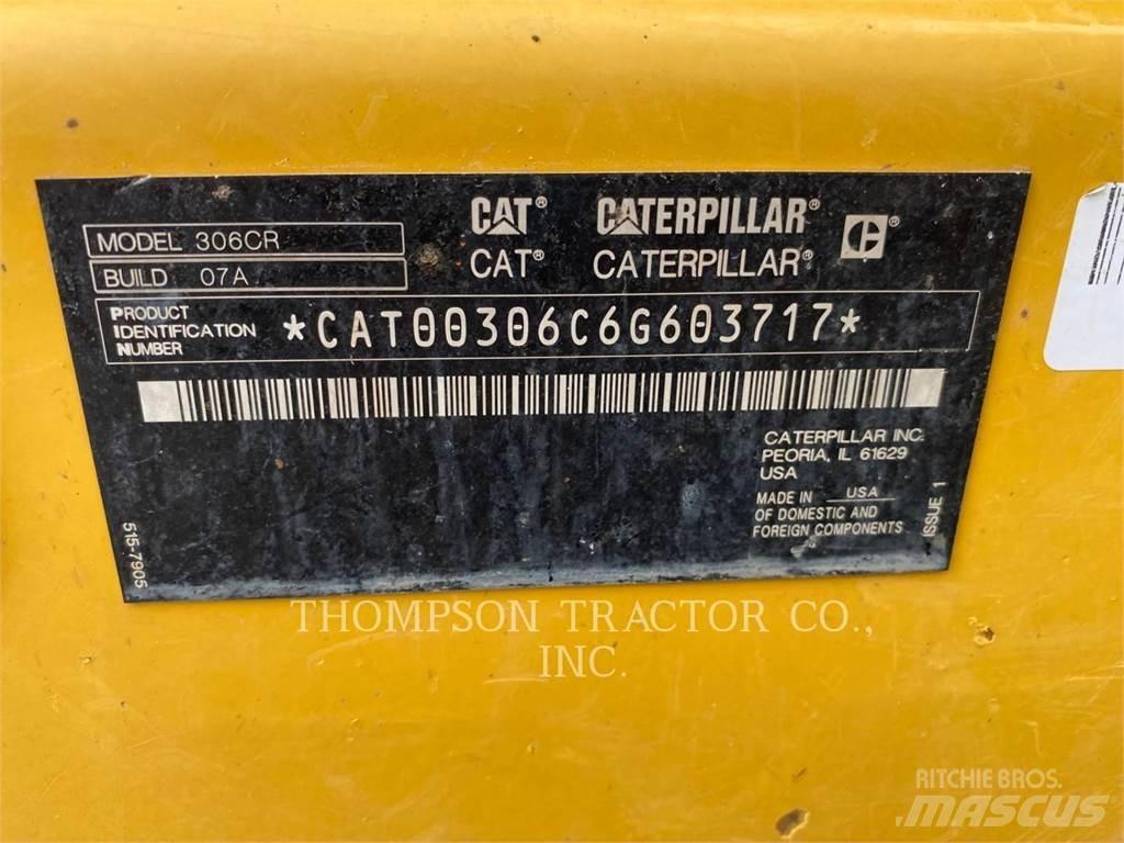 CAT 306CR Kāpurķēžu ekskavatori